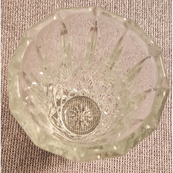 TOSCANY MUIRFIELD Lead Crystal Flower Vase - Picture 3 of 6